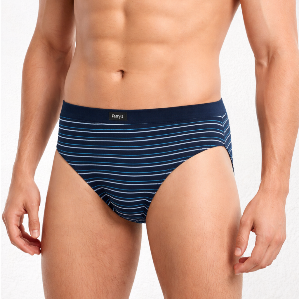 5451 SLIP CERRADO RAYADO BICO