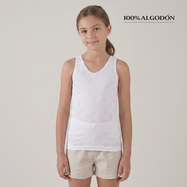 5470 CAMISETA TIRANTES BLANCOOL