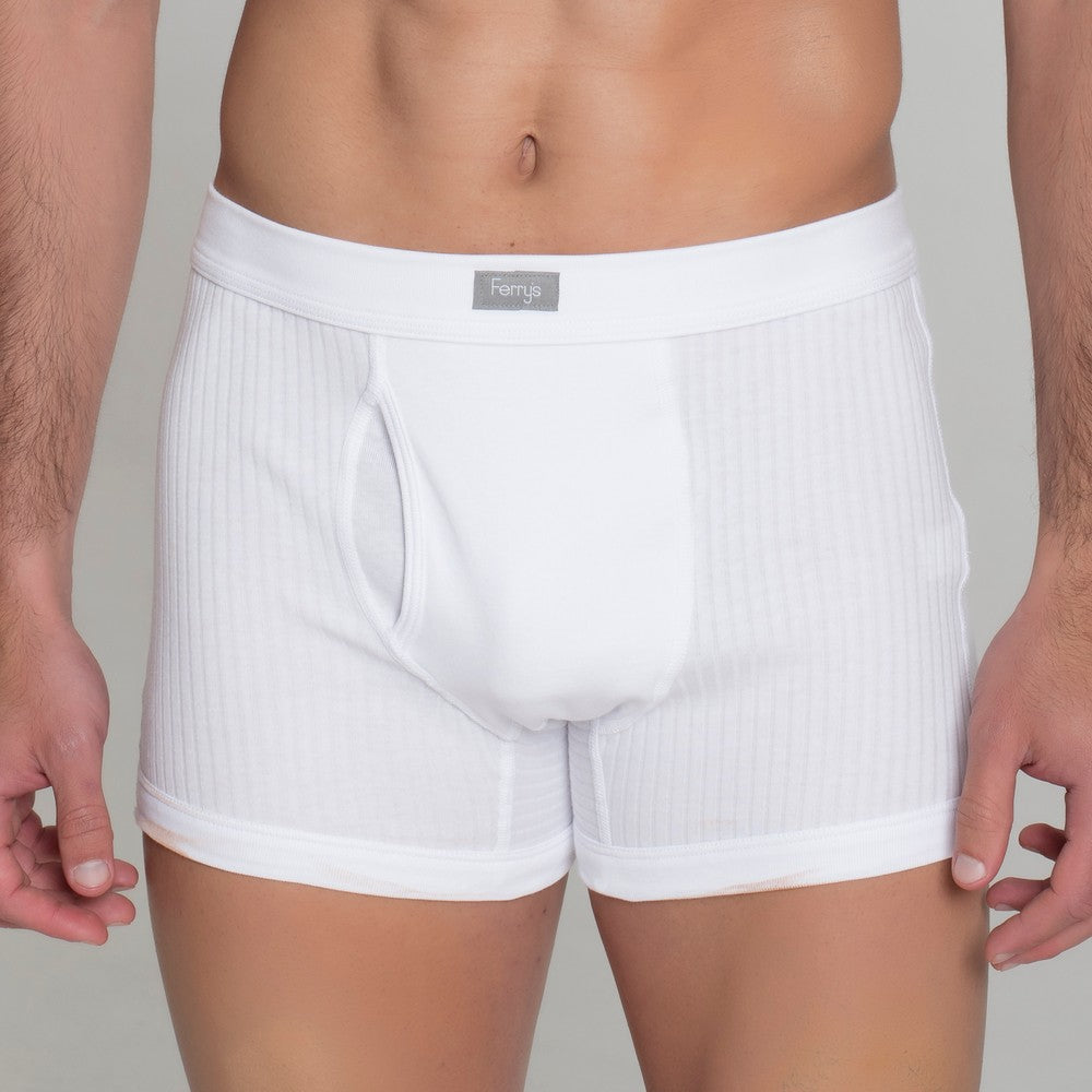 5442 BÓXER ABIERTO INTERLOCK 6x4 000-Blanco