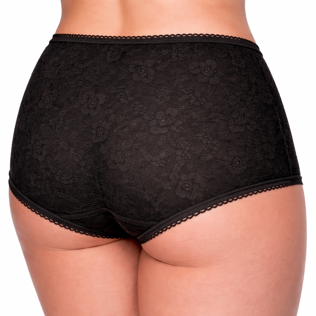 5612 Lace and Flower Lace Panties