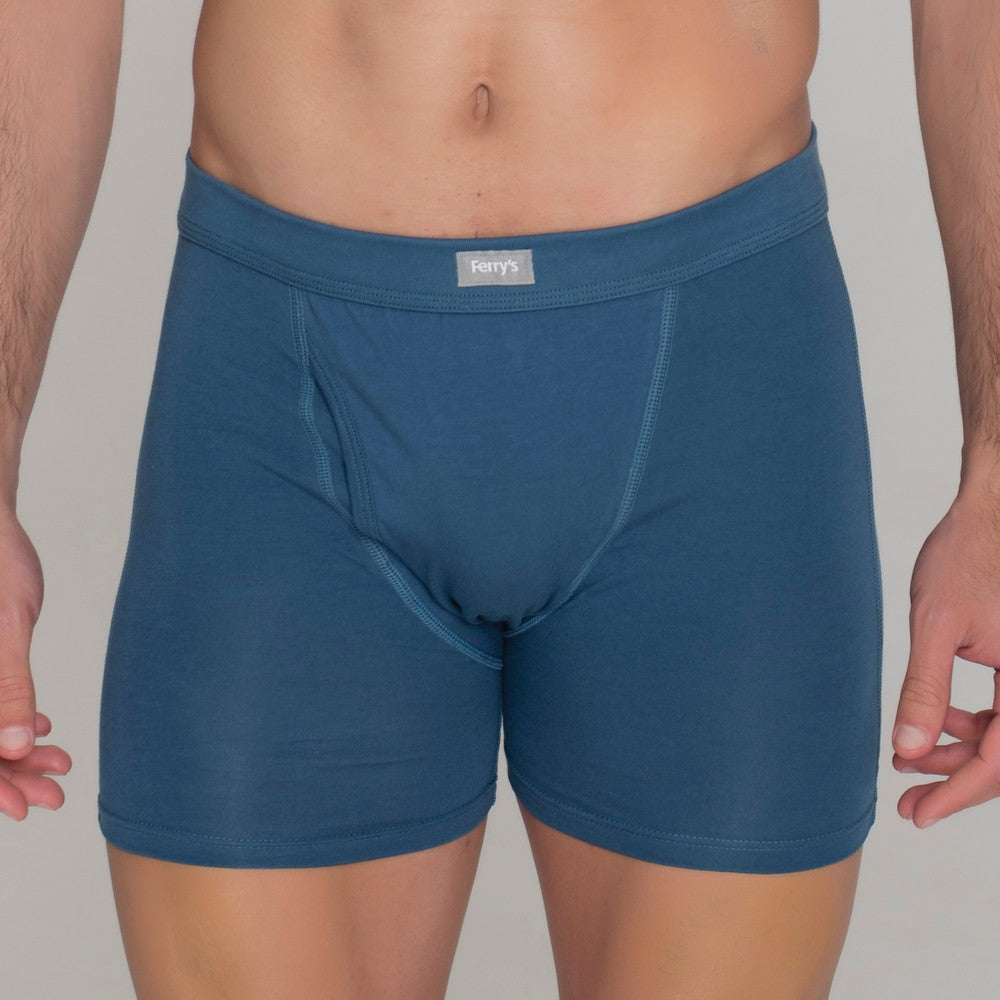 5068 BÓXER ABIERTO LISO 314-Azul Índigo
