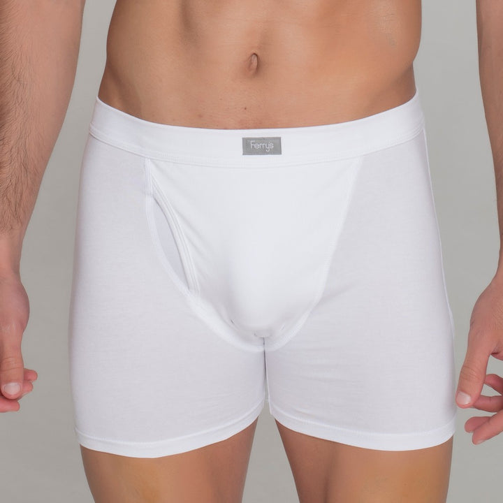 5068b BÓXER ABIERTO LISO 000-Blanco 2XL-64