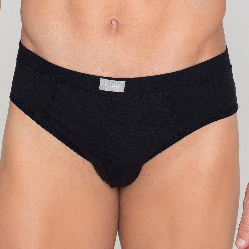 5484b SLIP CERRADO SEGUNDA PIEL 009-Negro 2XL-64