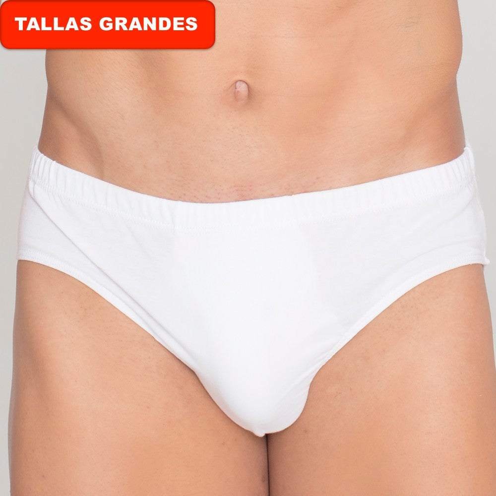 5008b SLIP CERRADO LISO 000-Blanco 2XL-64