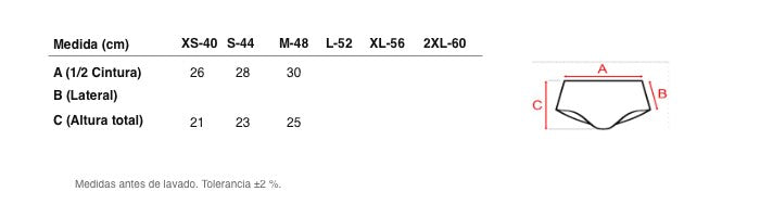 Medidas reales de 5771 BRAGA FLORES 100% ALGODÓN ANTIALÉRGICA