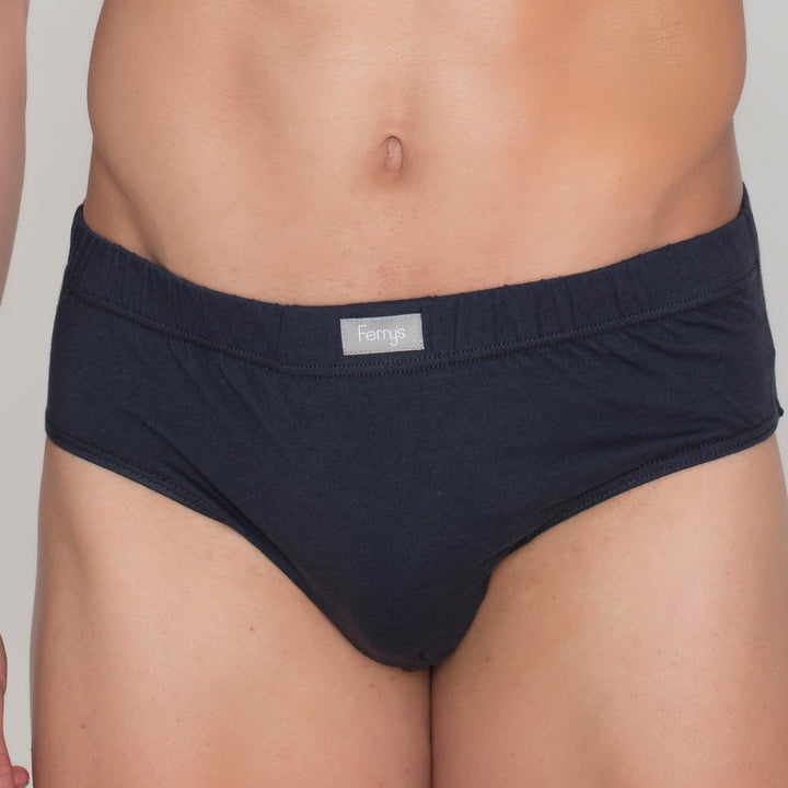 5406 SLIP CERRADO CON CINTURA ELÁSTICA 096-Gris Oscuro