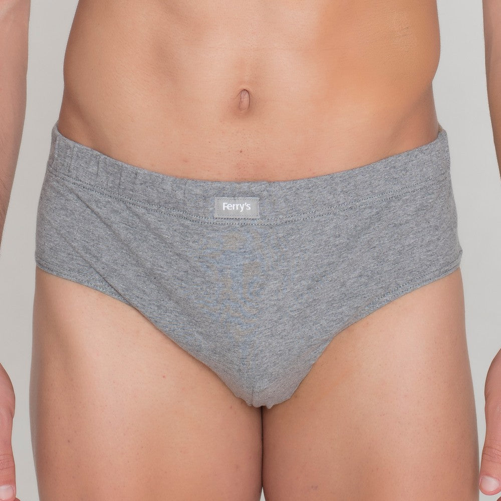 5406 SLIP CERRADO CON CINTURA ELÁSTICA 129-Gris Vigoré