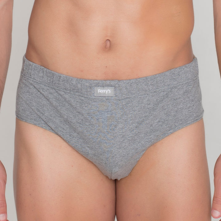 5406 SLIP CERRADO CON CINTURA ELÁSTICA 129-Gris Vigoré