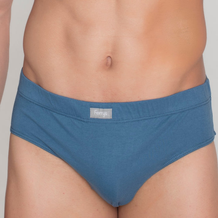 5406 SLIP CERRADO CON CINTURA ELÁSTICA 314-Azul Índigo