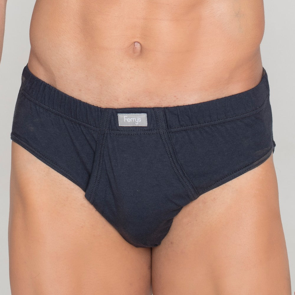 5407 SLIP ABIERTO CINTURA ELÁSTICA 096-Gris Oscuro