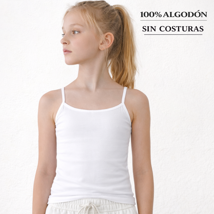 5820 CAMISETA TIRANTES 100% ALGODÓN