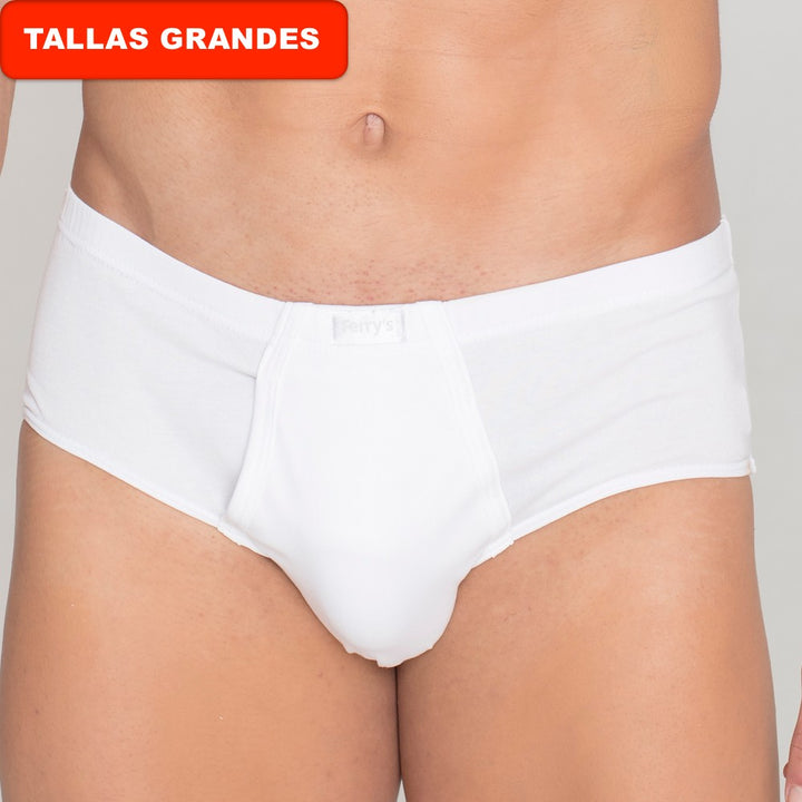 5472b SLIP ABIERTO HILO DE ESCOCIA 000-Blanco 2XL-64