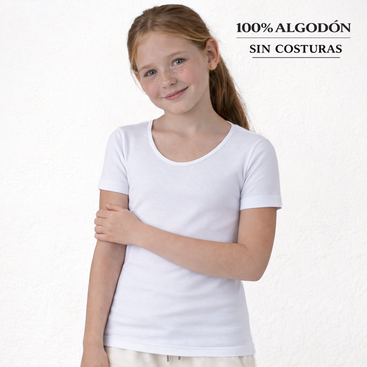 5823-003 CAMISETA MANGA CORTA ALGODÓN