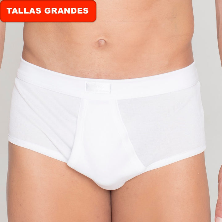 5476b SLIP ABIERTO HILO DE ESCOCIA. CALIDAD PREMIUM 000-Blanco