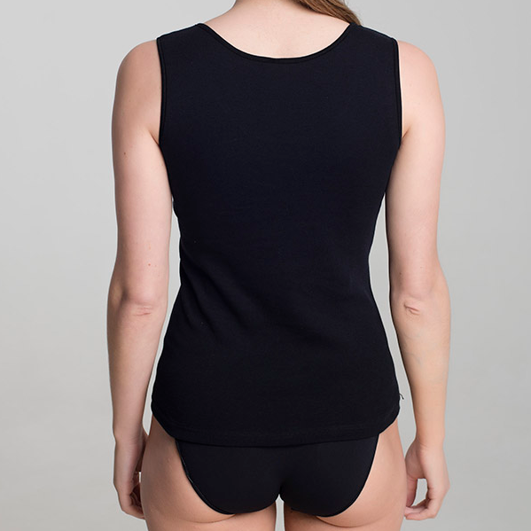 5836 CAMISETA TIRANTES ANCHOS 100% ALGODÓN ANTIALÉRGICA