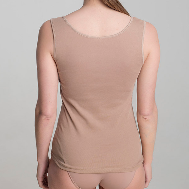 5836 CAMISETA TIRANTES ANCHOS 100% ALGODÓN ANTIALÉRGICA