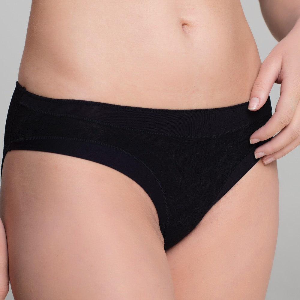 5622 BIKINI BLONDA CONFORT 009-Negro