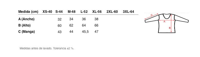 Medidas reales de 5878 LACE SLEEVE T-SHIRT