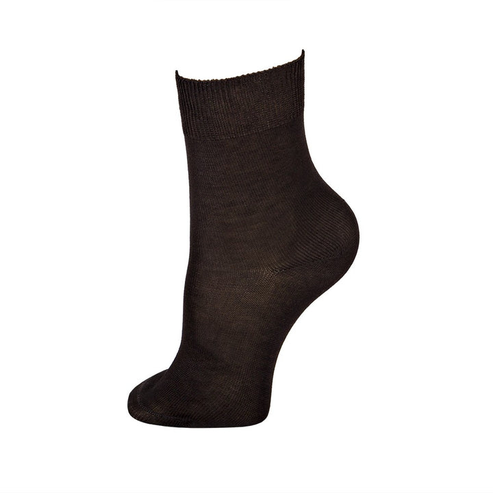 4115 CALCETÍN HILO DE ESCOCIA 058-Marrón