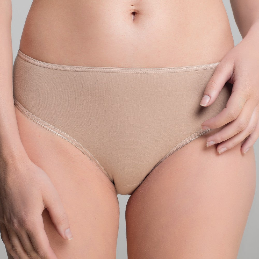 5744 BRAGA MINI BORDES BRILLANTES SIN COSTURAS 406-Visón Claro