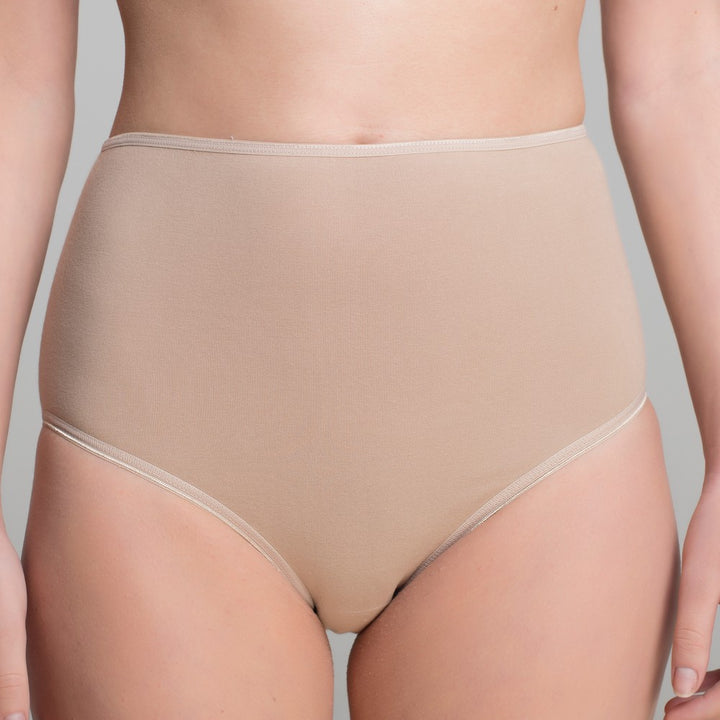 5746 BRAGA ALTA BORDES BRILLANTES SIN COSTURAS 406-Visón Claro