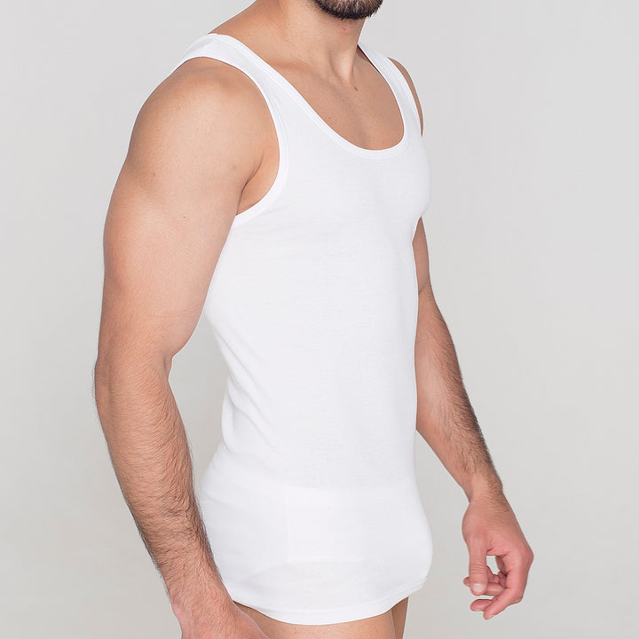 5280b CAMISETA TIRANTES BÁSICA 000-Blanco