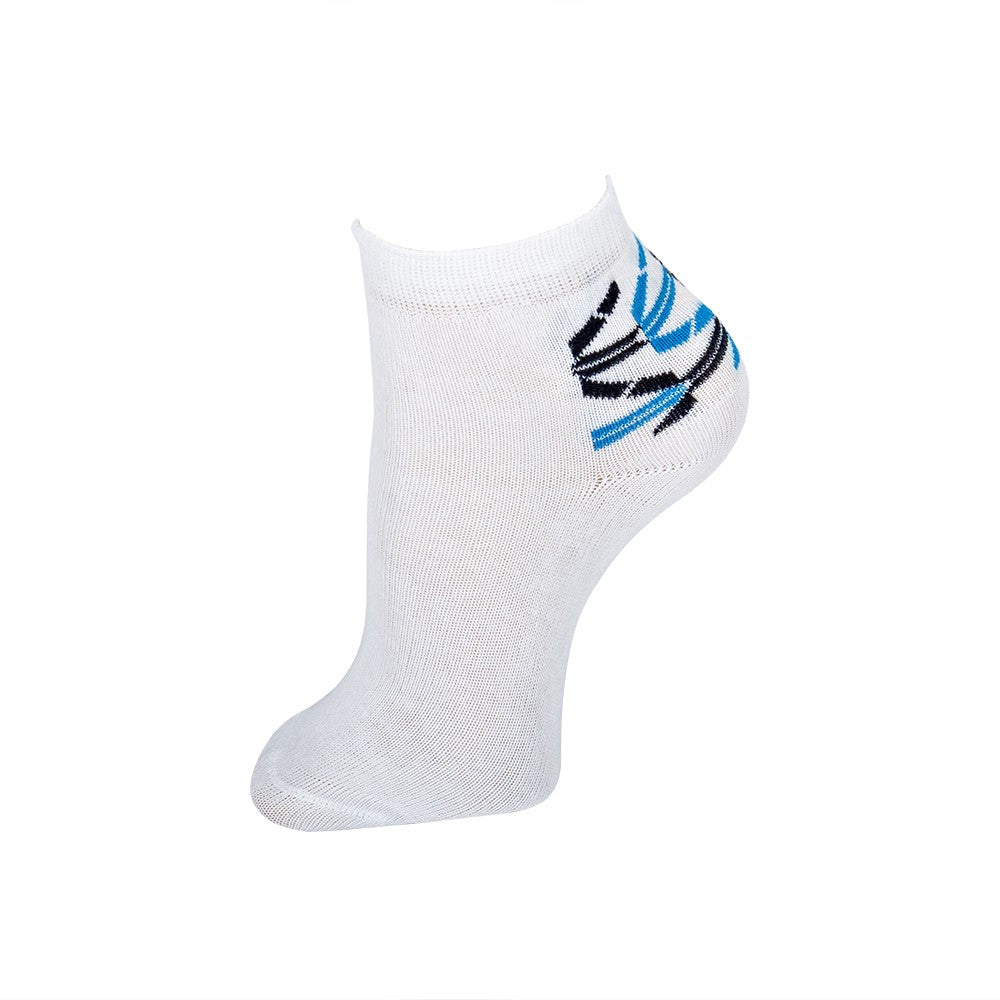 4045 CALCETÍN INVISIBLE ZIG-ZAG 000-Blanco