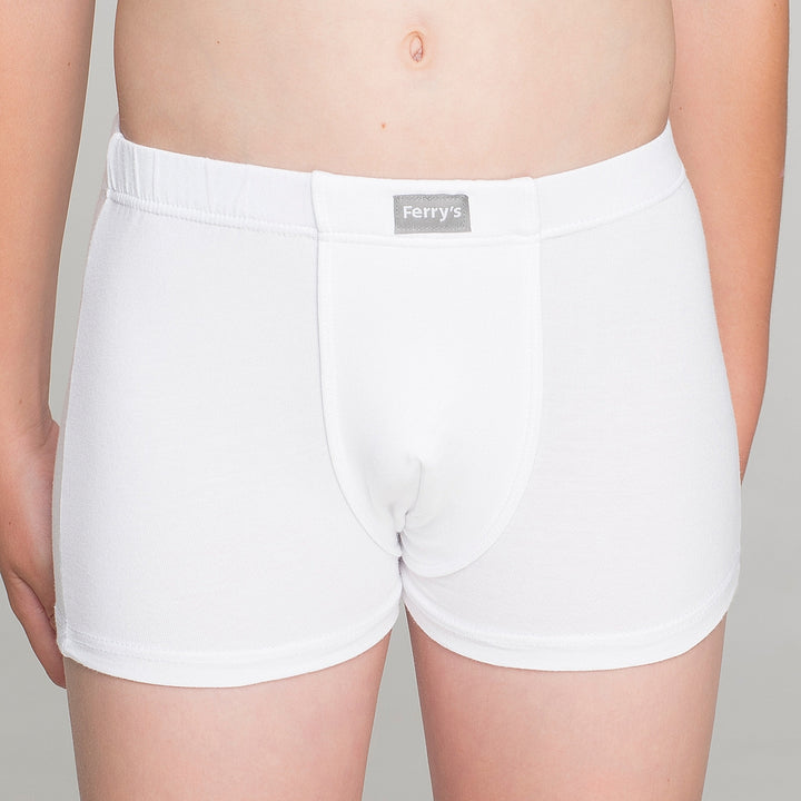 5321 BÓXER CERRADO LISO ADAPTABLE 000-Blanco