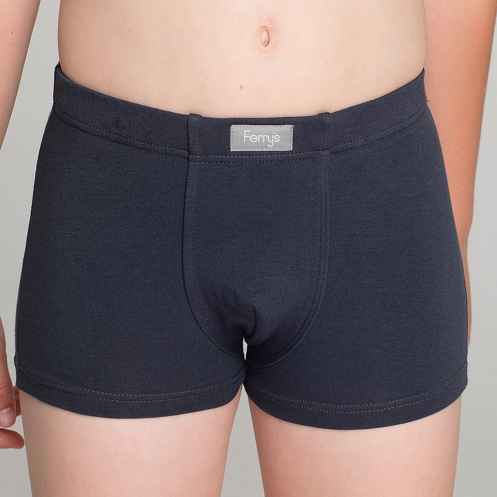 5321 BÓXER CERRADO LISO ADAPTABLE 096-Gris Oscuro