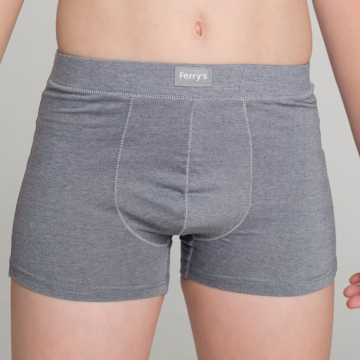 5351 BÓXER CERRADO SEGUNDA PIEL 092-Gris