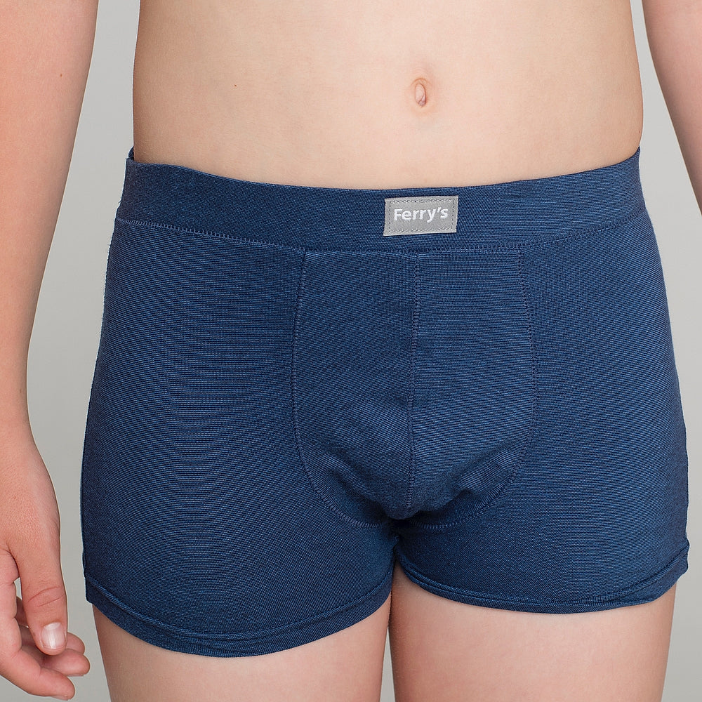 5351 BÓXER CERRADO SEGUNDA PIEL 293-Azul