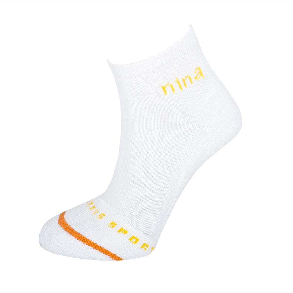 4531 CALCETÍN TOBILLERO CÁLIDO SPORT 628-Blanco-Naranja
