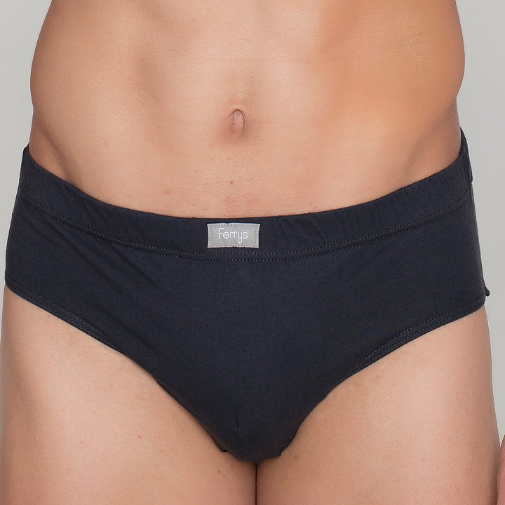 414b PACK DE 3 SLIPS CERRADOS ESTAMPADOS Y LISO GRIS