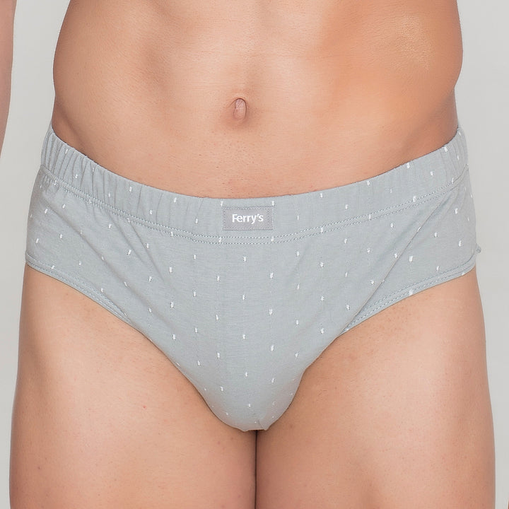 5491b SLIP CERRADO BORDADO TOPOS 094-Gris 2XL-64