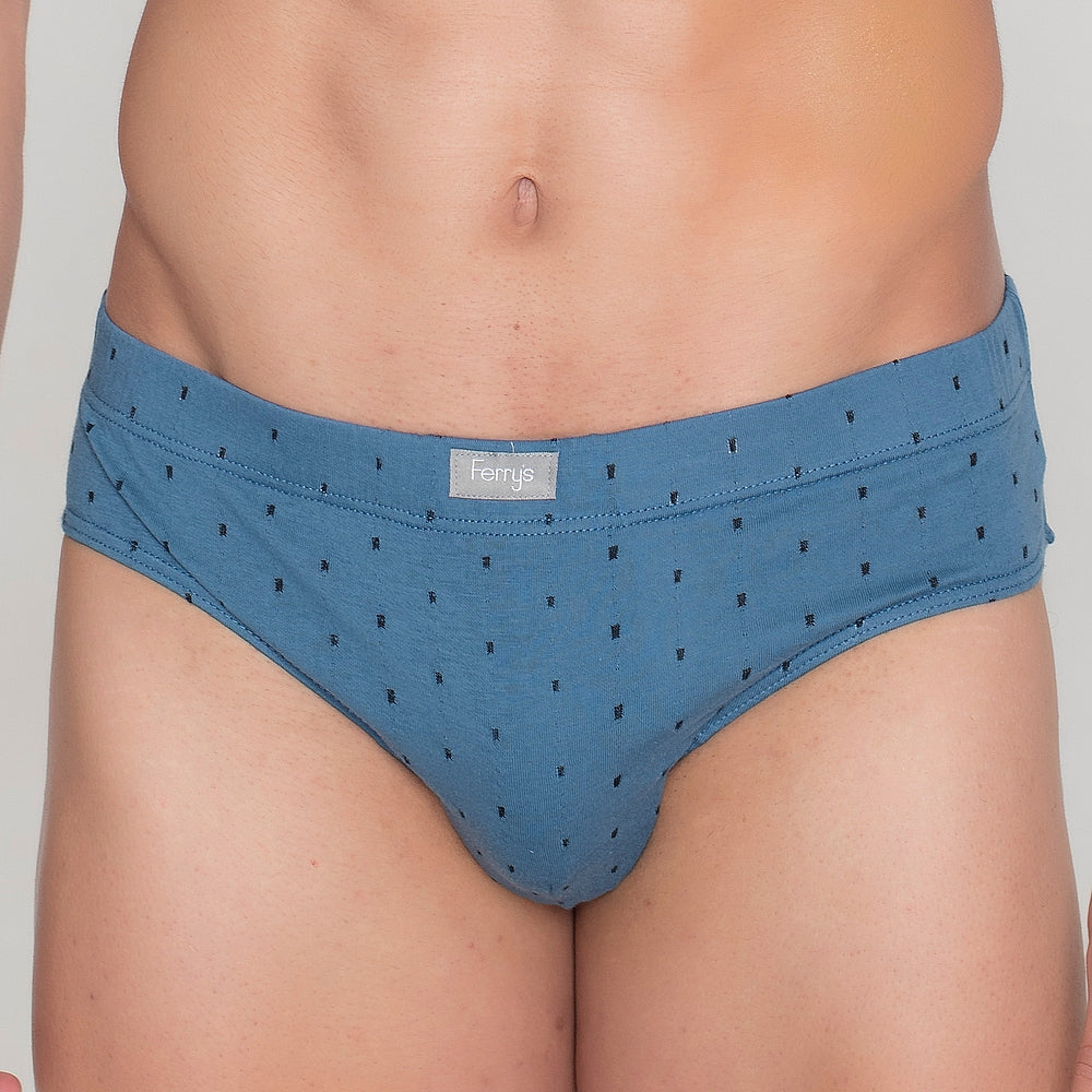 5491b SLIP CERRADO BORDADO TOPOS 292-Azul 2XL-64