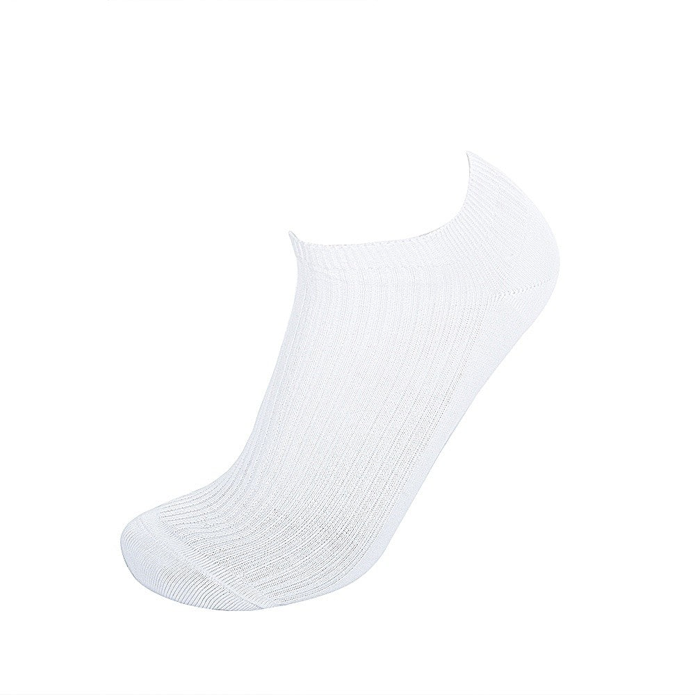 4550 CALCETINES INVISIBLES 100% ALGODÓN ANTIALÉRGICO 000-Blanco