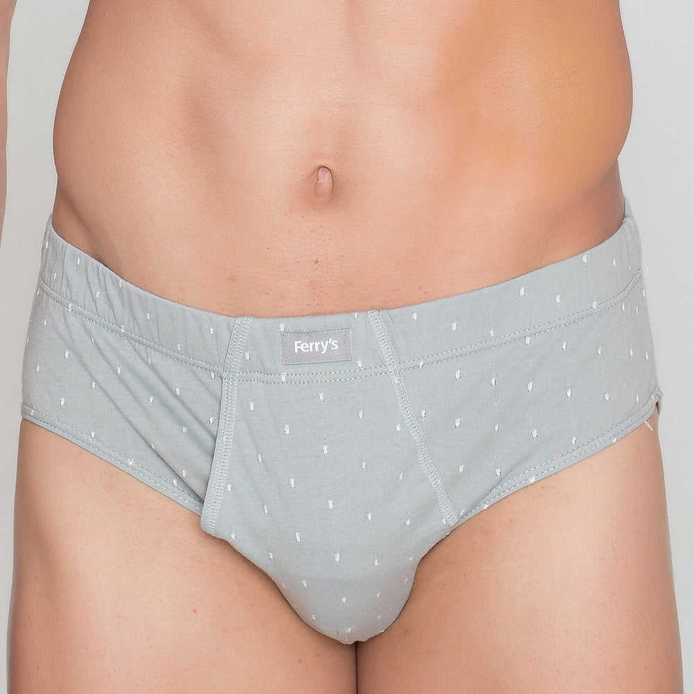 5492 SLIP ABIERTO BORDADO TOPOS 094-Gris