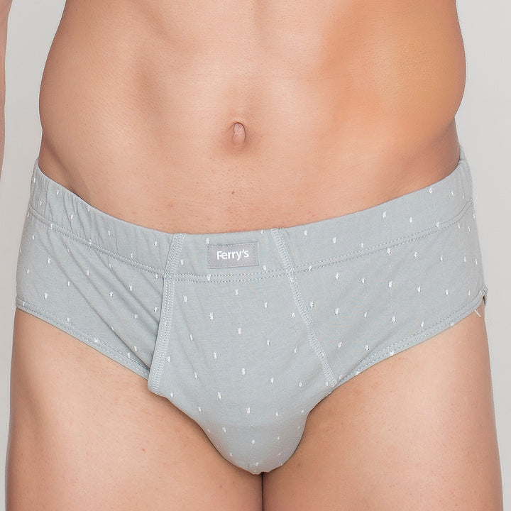 5492b SLIP ABIERTO BORDADO TOPOS 094-Gris