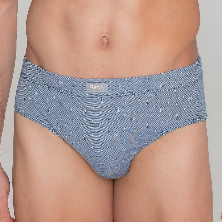 5495 SLIP CERRADO BORDADO PICAS 288-Azul Medio