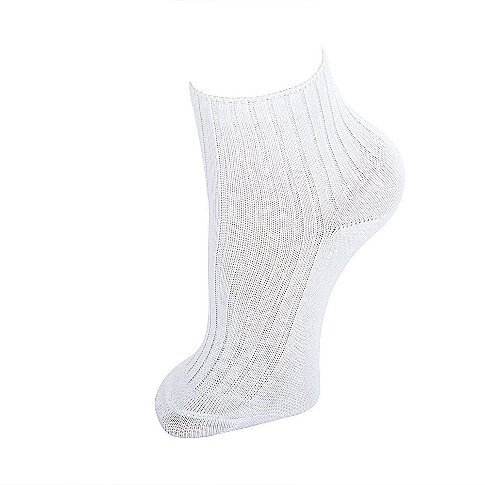 4810 2 PARES CANALÉ TOBILLERO 000-Blanco