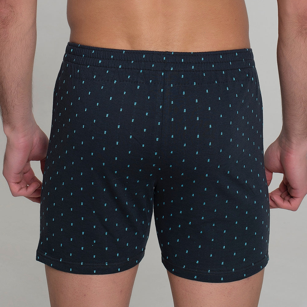 5092 BOXER ABIERTO CON BOTÓN BORDADO TOPOS