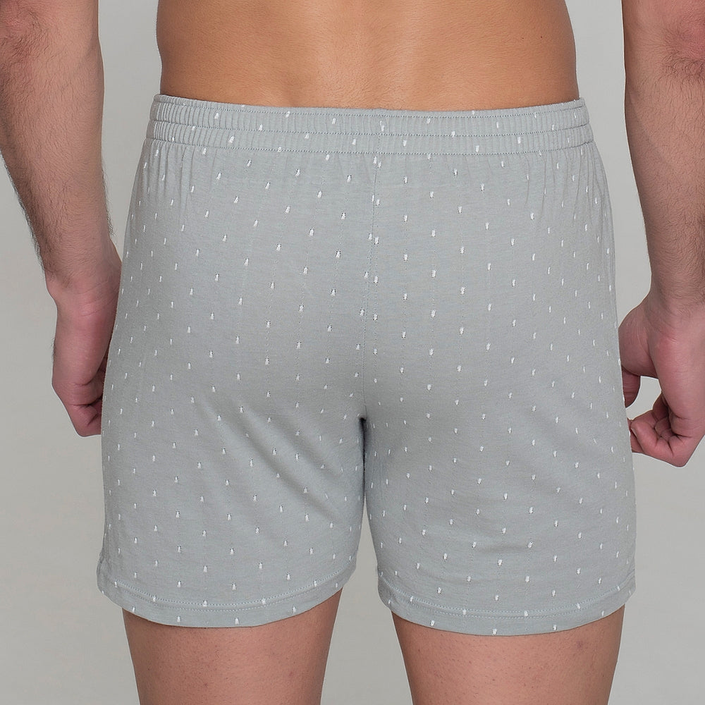 5092b BOXER ABIERTO CON BOTÓN BORDADO TOPOS