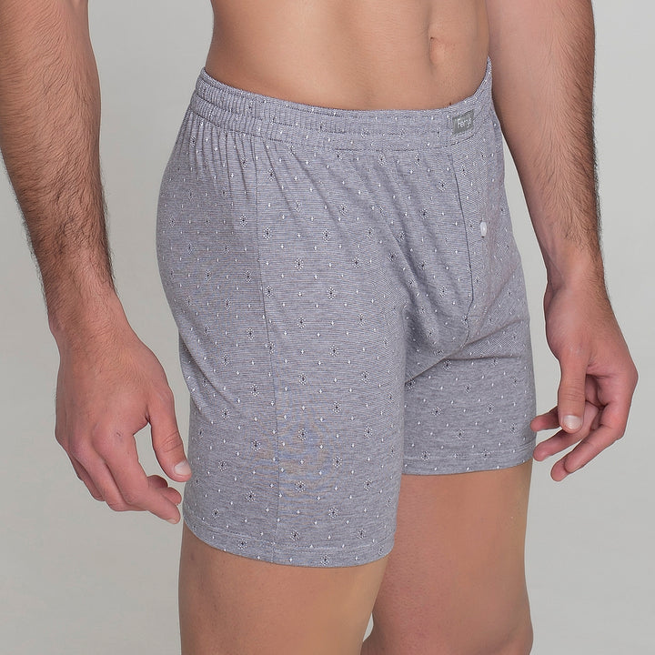 5096 BÓXER ABIERTO BOTÓN BORDADO PICAS