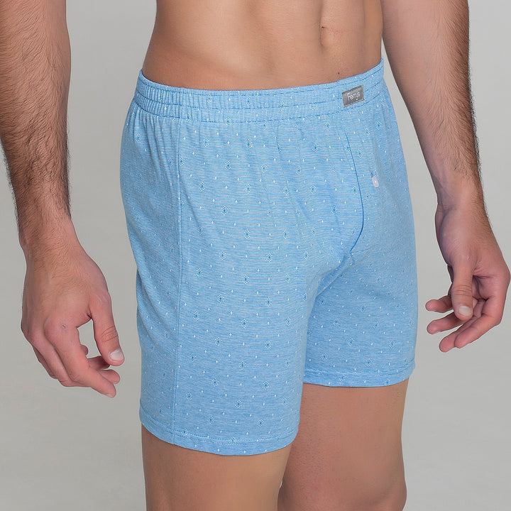 5096b BÓXER ABIERTO BOTÓN BORDADO PICAS