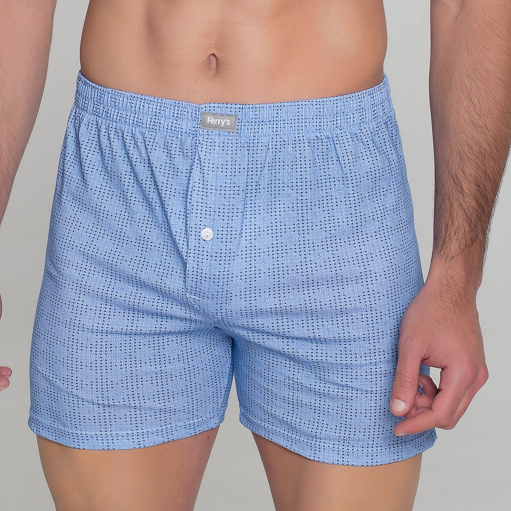 411b PACK 2 BÓXERS ESTAMPADOS AZUL