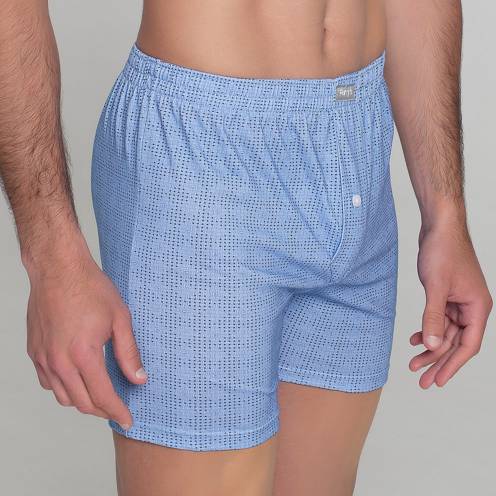 411b PACK 2 BÓXERS ESTAMPADOS AZUL