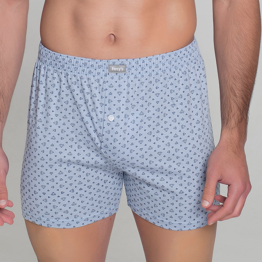 411b PACK 2 BÓXERS ESTAMPADOS AZUL