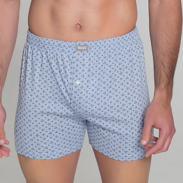 411b PACK 2 BÓXERS ESTAMPADOS AZUL