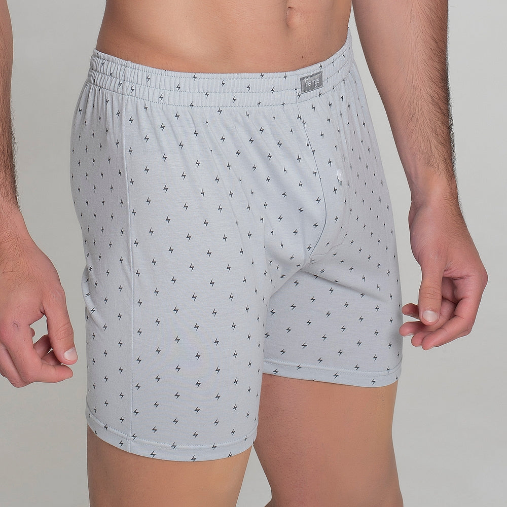 412b PACK 2 BÓXERS ESTAMPADOS GRIS