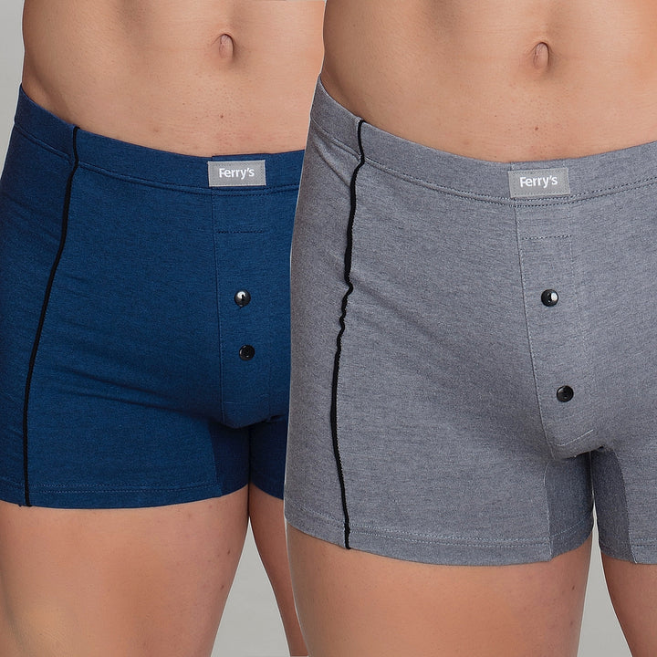 488 PACK DE DOS BÓXERS SEGUNDA PIEL 100-Surtido